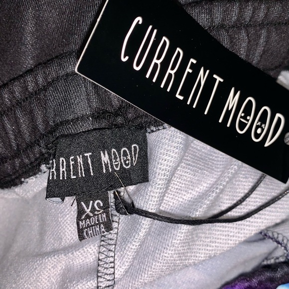 Dolls Kill | Current Mood “Oblivion” Graphic Sweat Pant Joggers. - Picture 5 of 6